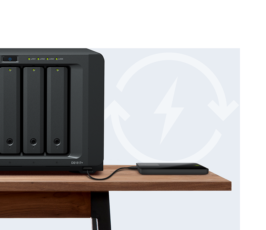 Synology usb copy настройка