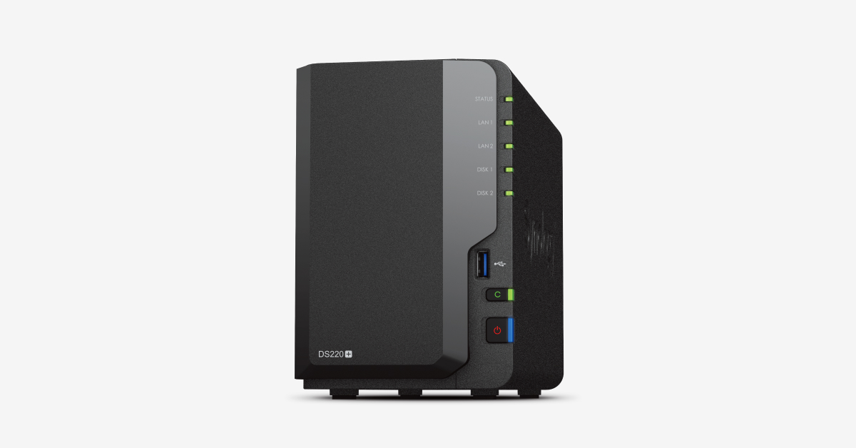 Synology DiskStation DS220+ 3THDD2個付-